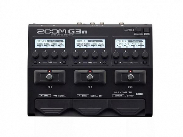 PEDALEIRA ZOOM G3n GUITARRA