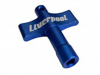 CHAVE AFINAÇÃO BATERIA LIVERPOOL ALUMINIO AZUL