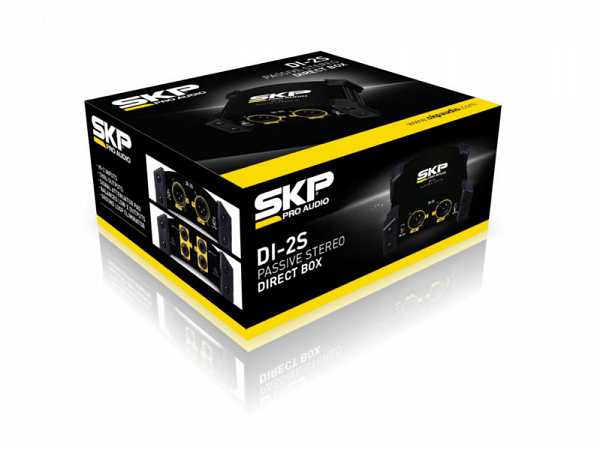 DIRECT BOX SKP DI-2S  PASSIVO 2 CANAIS