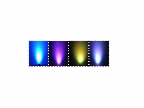 REFLETOR MAKPRO LED 7010 RGBW QUADRILED SLIM - BRANCO