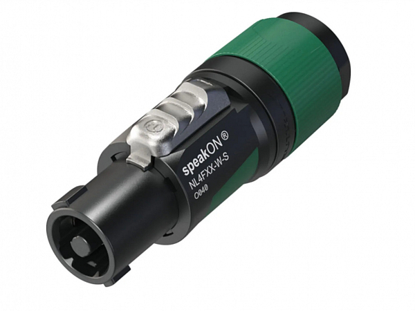 PLUG NEUTRIK SPEAKON LINHA NL4FXX WS