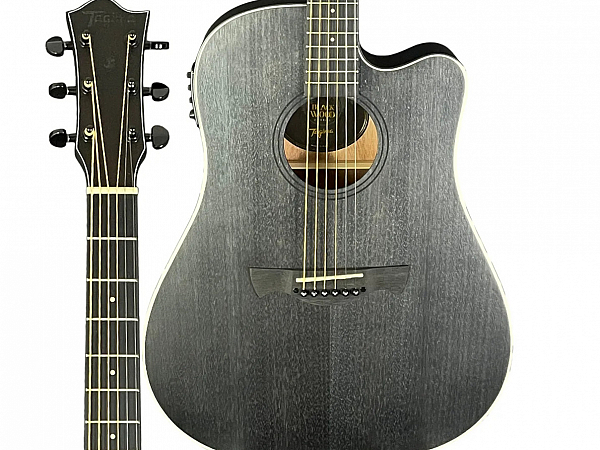 VIOLAO TAGIMA AÇO FOLK SLIM CUTAWAY EQ OKUME OP TBW 400 BK