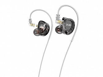 FONE DYLAN DE-845 IN EAR 4 DRIVERS PRETO