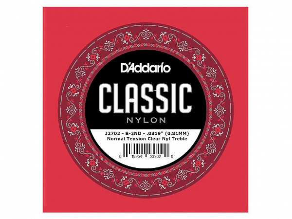 CORDA AVULSA VIOLAO NY D ADDARIO J 2702