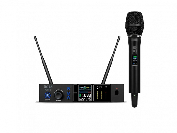 MICROFONE SEM FIO DYLAN QS 8 TALKBACK