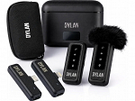 MICROFONE SEM FIO DYLAN CELEBRATE LAPELA DUPLO TM-2 USB-C