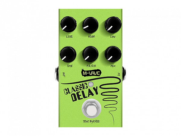 PEDAL M-VAVE DELAY CLASSIC DELAY VAVE785 - TRUE BYPASS