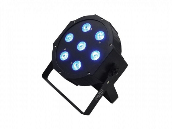 REFLETOR MAKPRO LED 7010 RGBA QUADRILED SLIM - AMBAR