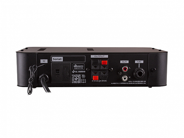 AMPLIFICADOR COMPACTO LL NCA HT200 BLUETOOTH/USB/FM/SD 15 W