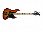 BAIXO EWA JAZZ BASS 4C RAVIA ASH HONEY BURST SUNBURST ATIVO