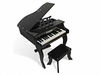 PIANO DE CAUDA TURBO INFANTIL 30 TECLAS PRETO