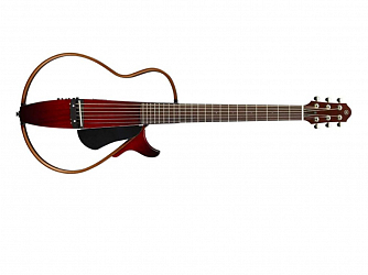 VIOLAO YAMAHA SILENT AÇO ELETRICO SLG 200S CRB CRINSON RED BURST
