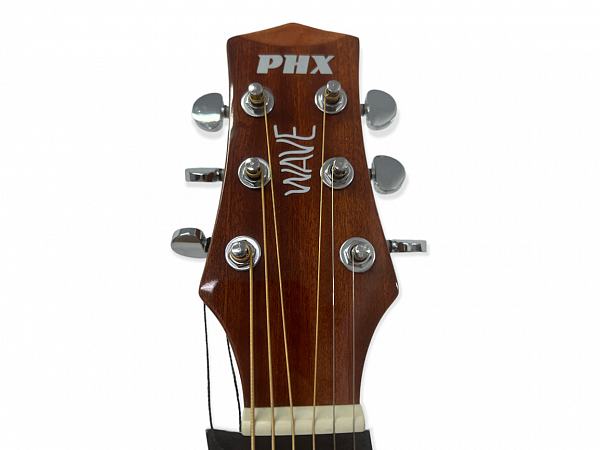 VIOLAO PHX WAVE 02 FOLK ACO ELET SUNBURST COM EFEITOS