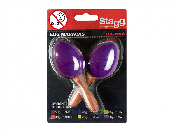 EGG SHAKERS STAGG EGG MA PP ROXO