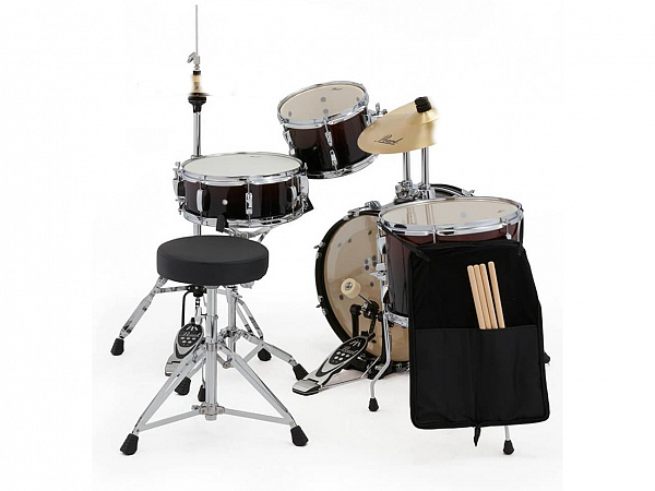 BATERIA PEARL ROADSHOW RS584/C757 18/ 14/ 10/ 13 GARNET FADE