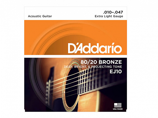 ENC VIOLAO ACO D ADDARIO 010 EJ10