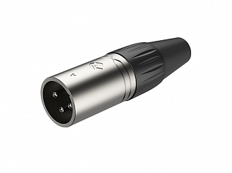 PLUG ROXTONE XLR LINHA MACHO RX3MP-NT