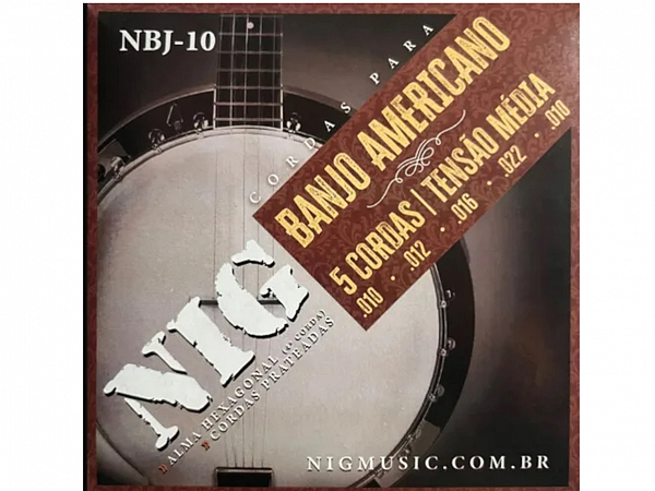 ENC BANJO AMERICANO NIG NBJ10 5C 010