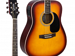 VIOLAO GIANNINI ACO GD 1EQ TS FOLK FULL TOBACCO SUNBURST