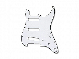 ESCUDO GUITARRA STRATO STRINBERG PKG WH 3 SINGLE