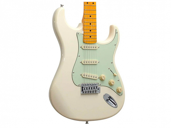 GUITARRA TAGIMA TG 530 WOODSTOCK OWH OLYMPIC WHITE