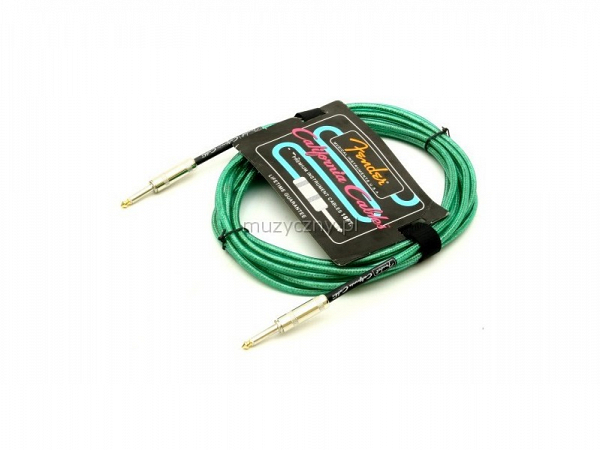 CABO FENDER INSTRUMENTO SURF GREEN 5,48MT