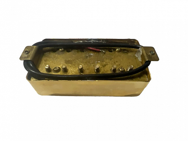 CAPTADOR GUITARRRA CONDOR HUMBUCKER PONTE ALNICO METALICO DOURADO