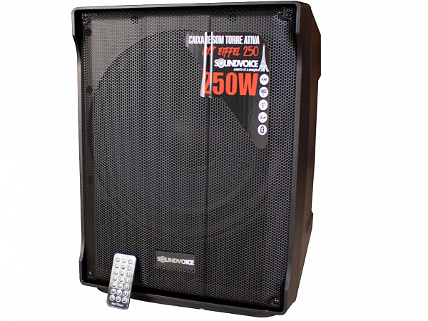 CAIXA SOUNDVOICE SISTEMA TORRE + SUB AMPLIFICADO CXT EIFFEL 250