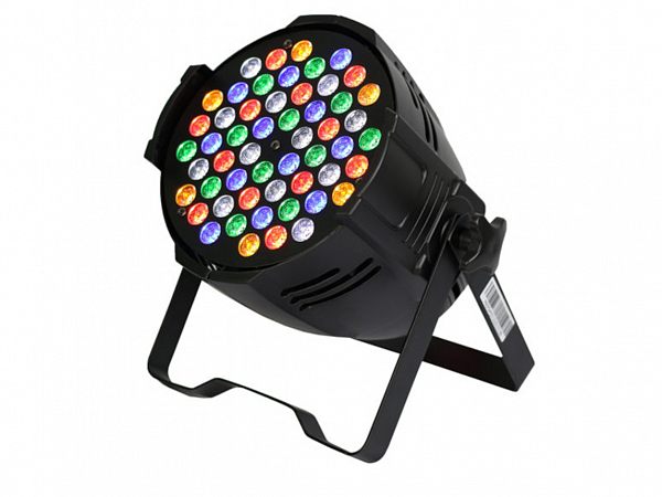 REFLETOR MAKPRO PAR 64 LED MKP 5405 RGBWA 54 X 5W