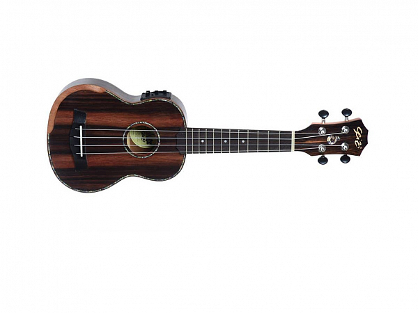 UKULELE SEIZI BORA-BORA PLUS SOPRANO ELETRICO - EBONY