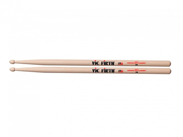 BAQUETA VIC FIRTH 2B AMERICAN CLASSIC PONTA MADEIRA